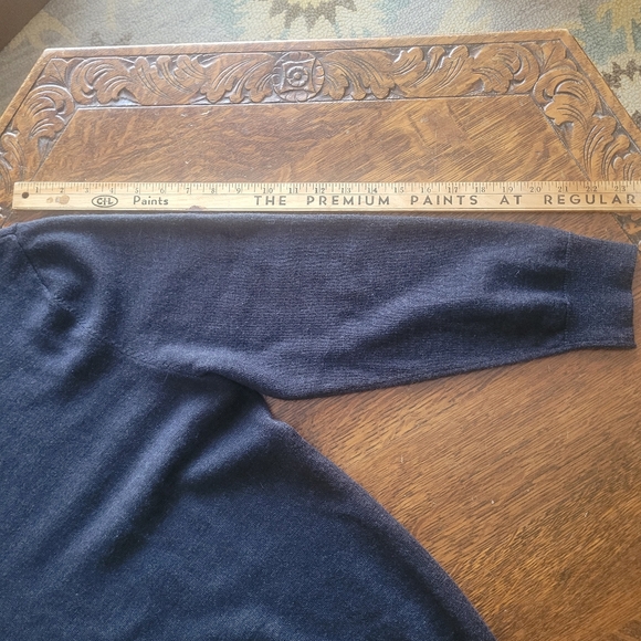 Britches Men's Merino Wool V-neck Sweater Size 2XL - Picture 5 of 6